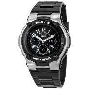 Baby G Shock Resistant Black MultiFunction Sport Ladies Watch BGA1101B2
