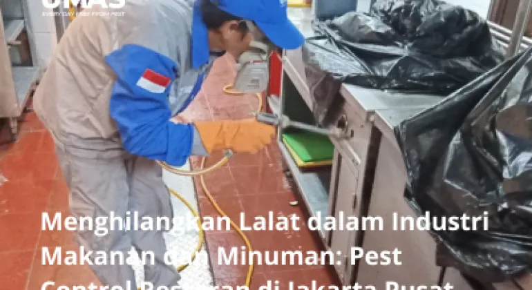 Menghilangkan Lalat dalam Industri Makanan dan Minuman: Pest Control Restoran di Jakarta Pusat