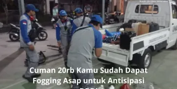 Cuman 20rb Kamu Sudah Dapat Fogging Asap untuk Antisipasi DBD