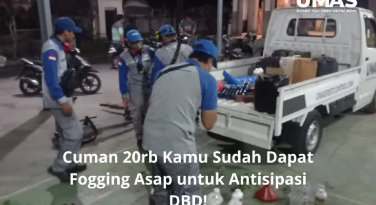 Cuman 20rb Kamu Sudah Dapat Fogging Asap untuk Antisipasi DBD!