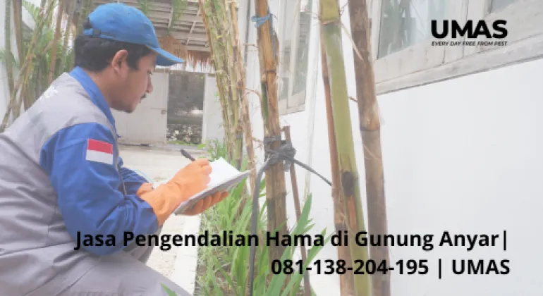 Jasa Pengendalian Hama di Gunung Anyar | 081-138-204-195 | UMAS